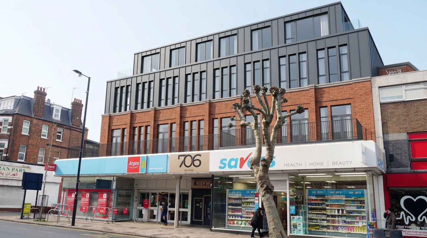 Indicative visualisation of the consented additional storey